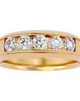 Verighetă Emilia cu Diamante Create în Laborator de 1.29 ct din 18k Aur Galben - Castelo.ro