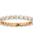 Inel Eternity din Aur 14k cu Diamante Naturale de 1.09 ct din 14k Aur Galben - Castelo.ro