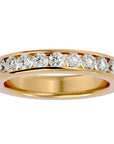 Inel Eternity Cu Diamante Create în Laborator de 0.96 ct din 18k Aur Galben - Castelo.ro