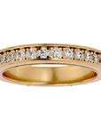 Inel Eternity din Aur 14k Cu Diamante Create în Laborator de 0.49 ct din 14k Aur Galben - Castelo.ro