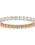 Inel Eternity Grandeur din Aur 14k cu Diamante Naturale de 1.04 ct din 14k Aur Galben - Castelo.ro