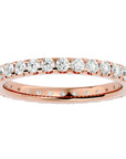Inel Eternity din Aur 14k cu Diamante Naturale de 1.04 ct din 14k Aur Roz - Castelo.ro
