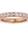 Inel Eternity din Aur 14k Cu Diamante Naturale De 0.99 ct din 14k Aur Roz - Castelo.ro