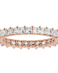 Inel Eternitate cu Diamante Naturale de 1.93 ct din 18k Aur Roz - Castelo.ro