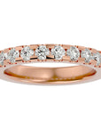 Inel Eternity din Aur 14k Cu Diamante Create în Laborator De 0.99 ct din 14k Aur Roz - Castelo.ro