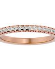 Inel Eternity din Aur 14k Cu Diamante Naturale de 0.25 ct din 14k Aur Roz - Castelo.ro