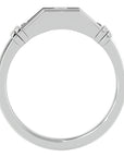 Inel Radiant cu Diamante Naturale de 0.51 ct din Platina - Castelo.ro