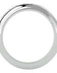 Verighetă Chloé din Aur 14k cu Bandă De Diamante Naturale de 0.74 CT din 14k Aur Alb - Castelo.ro