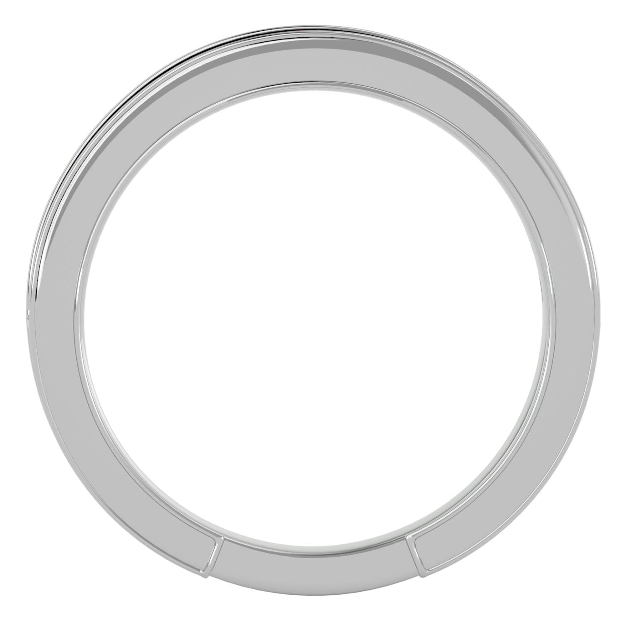 Inel Eternity din Aur 14k Cu Diamante Create în Laborator de 0.49 ct din 14k Aur Alb - Castelo.ro