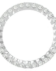 Inel Eternity din Aur 14k cu Diamante Naturale de 1.12 ct din 14k Aur Alb - Castelo.ro