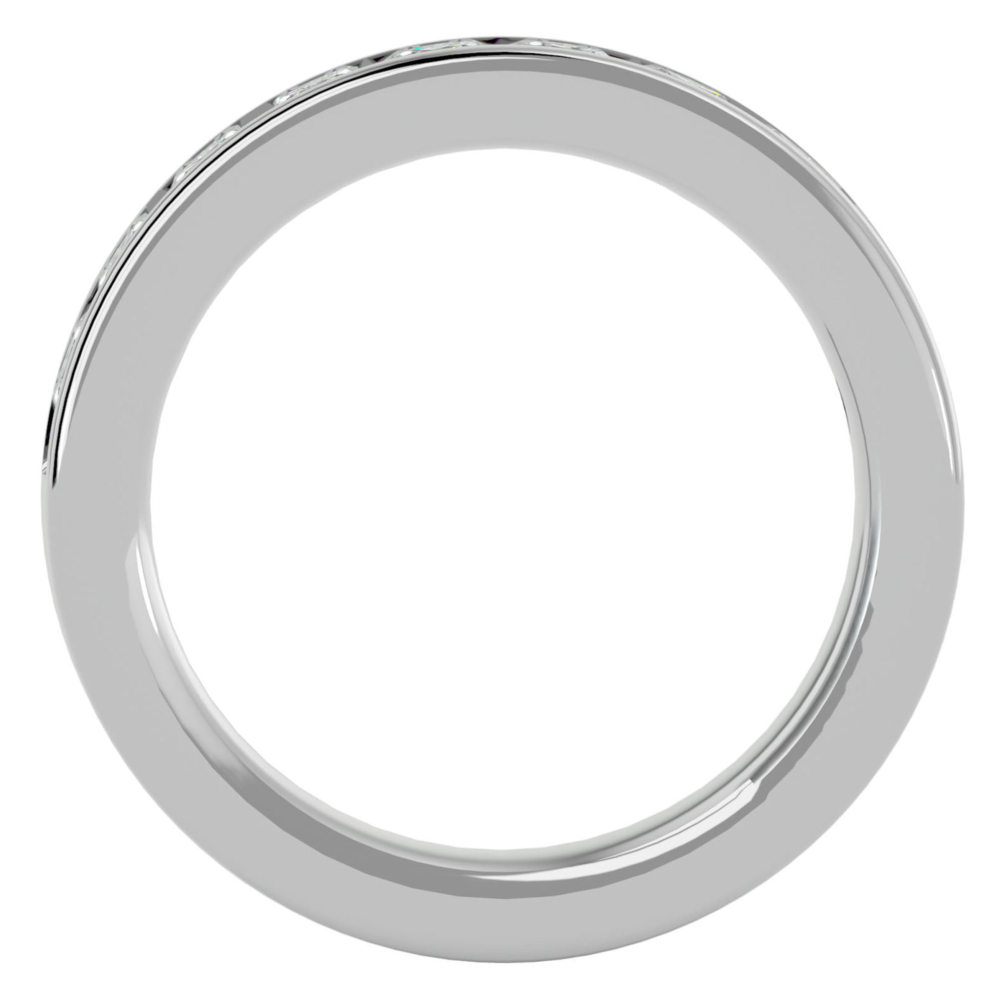 Verighetă cu Diamante Naturale Eternity de 1.01 ct din Platina - Castelo.ro
