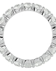 Inel Eternity cu Moissanite de 2.01 ct din Platina - Castelo.ro