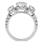 Inel de Logodnă Imperial cu Diamante Create în Laborator de 2.04 ct din Platina - Castelo.ro