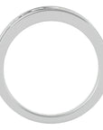 Verighetă Eternă din Aur 14k cu Moissanite de 1.24 ct din 14k Aur Alb - Castelo.ro
