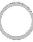Inel Eternity Cu Moissanite de 0.40 ct din Platina - Castelo.ro