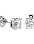 Cercei Stud Solitaire cu Diamante Create în Laborator de 0.94 ct din - Castelo.ro