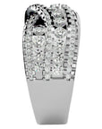 Inel Nobil cu Diadema de Diamante Naturale de 1.26 ct din Platina - Castelo.ro