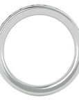 Verighetă din Aur 14k cu Bandă De Diamante Naturale de 1.03 ct din 14k Aur Alb - Castelo.ro