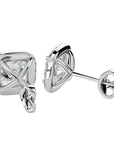 Cercei Stud Cu Moissanite de 2.06 ct din - Castelo.ro
