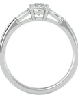 Inel de Logodnă Solitaire cu Diamant Natural de 0.69 ct din Platina - Castelo.ro