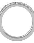 Verighetă din Aur 14k cu Diamante Create în Laborator Eternity de 0.96 ct din 14k Aur Alb - Castelo.ro
