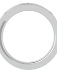 Verighetă cu Bandă De Diamante Naturale de 0.56 ct din Platina - Castelo.ro