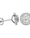 Cercei Delicați Aurora Cu Moissanite de 0.99 ct din - Castelo.ro