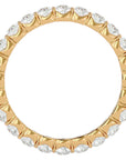 Inel Eternity din Aur 14k cu Diamante Create în Laborator de 1.09 ct din 14k Aur Galben - Castelo.ro