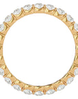 Inel Eternity din Aur 14k cu Diamante Naturale de 1.09 ct din 14k Aur Galben - Castelo.ro