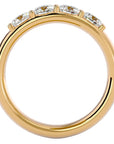 Verighetă Eternity din Aur 14k cu 4 Diamante Naturale de 0.96 ct din 14k Aur Galben - Castelo.ro