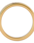 Verighetă Solène Cu Două Rânduri De Diamante Naturale de 0.46 ct din 18k Aur Galben - Castelo.ro