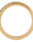 Verighetă Aurora cu Diamant Natural de 0.06 ct din 18k Aur Galben - Castelo.ro