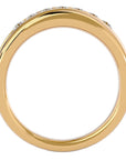 Verighetă Noblesse cu Diamante Naturale de 0.52 ct din 18k Aur Galben - Castelo.ro