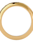 Verighetă Chloé cu Bandă De Moissanite de 0.74 CT din 18k Aur Galben - Castelo.ro