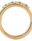 Inel Eternity din Aur 14k cu 4 Diamante Create în Laborator de 0.96 ct din 14k Aur Galben - Castelo.ro