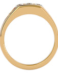 Inel Vintage din Aur 14k cu Diamante Naturale de 0.52 ct din 14k Aur Galben - Castelo.ro