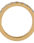 Inel Eternity din Aur 14k Cu Diamante Naturale De 0.99 ct din 14k Aur Galben - Castelo.ro
