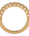 Inel din Aur 14k Cu 11 Diamante Naturale Montate In Prong 1.11 ct din 14k Aur Galben - Castelo.ro