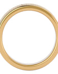 Verighetă Solène din Aur 14k Cu Două Rânduri De Diamante Naturale de 0.46 ct din 14k Aur Galben - Castelo.ro
