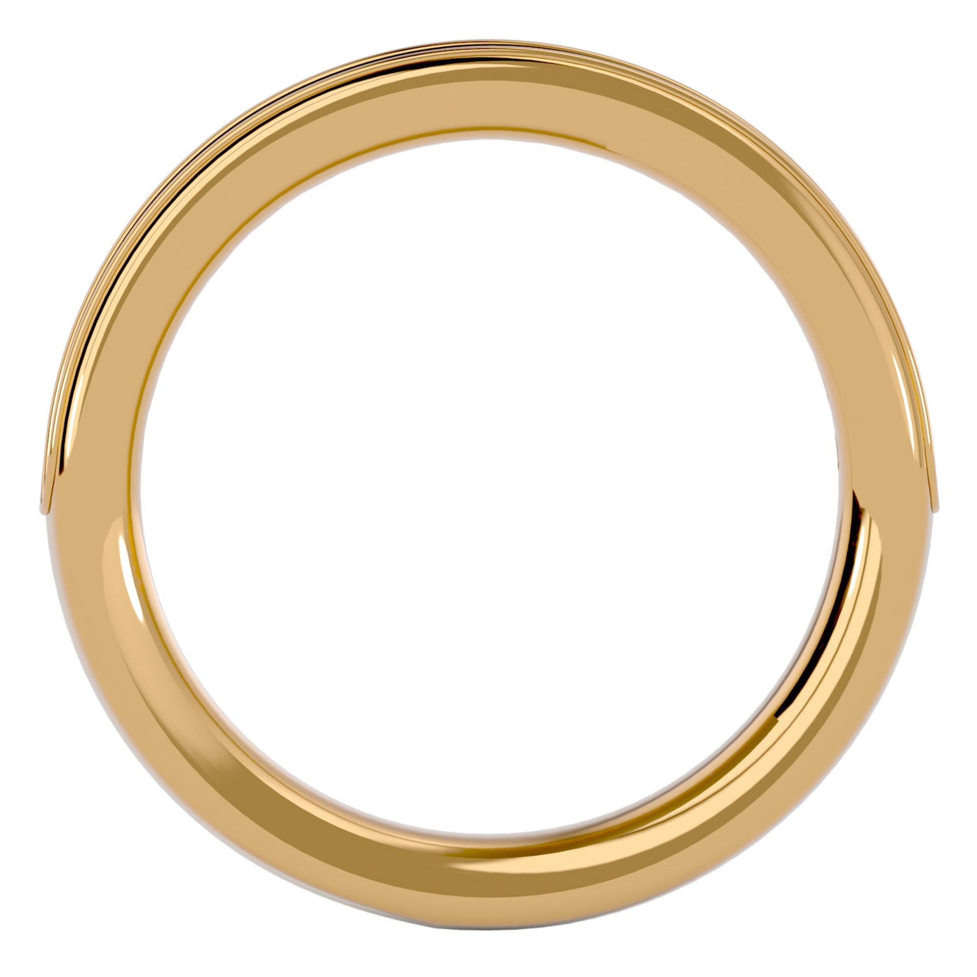 Inel Eternity Cu Diamante Naturale de 0.41 ct din 18k Aur Galben - Castelo.ro