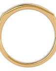 Verighetă Clasică cu Diamante Naturale de 0.50 ct din 18k Aur Galben - Castelo.ro
