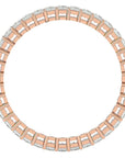Inel Eternal cu Diamante Naturale de 1.11 ct din 18k Aur Roz - Castelo.ro