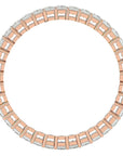Inel Eternal din Aur 14k cu Diamante Create în Laborator de 1.11 ct din 14k Aur Roz - Castelo.ro