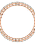 Inel Eternal cu Moissanite de 1.11 ct din 18k Aur Roz - Castelo.ro