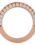 Inel Etern Dual din Aur 14k cu Diamante Create în Laborator de 1.02 ct din 14k Aur Roz - Castelo.ro