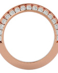 Inel Etern Dual din Aur 14k cu Diamante Naturale de 1.02 ct din 14k Aur Roz - Castelo.ro