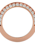 Inel Etern Dual din Aur 14k cu Diamante Naturale de 1.02 ct din 14k Aur Roz - Castelo.ro
