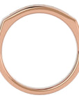 Verighetă Clasică cu Diamante Naturale de 0.50 ct din 18k Aur Roz - Castelo.ro