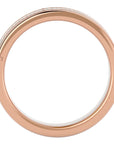 Verighetă Solène din Aur 14k Cu Două Rânduri De Diamante Naturale de 0.46 ct din 14k Aur Roz - Castelo.ro