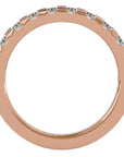 Inel Eternity din Aur 14k Cu Diamante Naturale De 0.99 ct din 14k Aur Roz - Castelo.ro